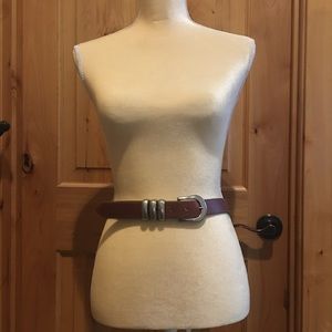 Women’s Brown Leather Belt